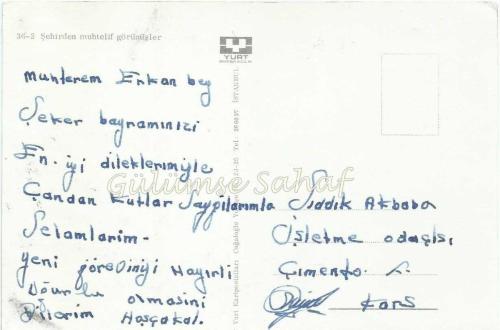 Kars - Şehirden Muhtelif Görünüşler / Yurt Kartpostalları