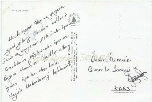 Kars / And+Tuna Kartpostal
