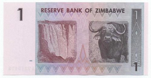 Zimbabve 2007 Yılı 1 Dolar çil