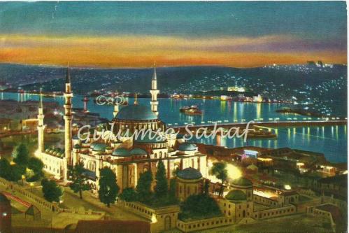 LOT.15 » İstanbul - Süleymaniye, Haliç ve Atatürk Köprüsü, Gece / Keskin Color