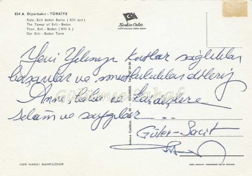Diyarbakır - Kale, Evli Beden Burcu / Keskin Color