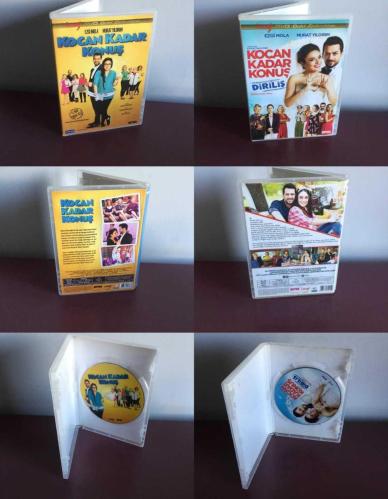 Dvd Film Kocan Kadar Konuş 1 ve 2 Orijinal - Çiziksiz Ezgi Mola Murat Yıldırım