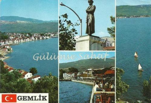 Bursa Gemlik - Atatürk Heykeli ve Üç Değişik Görünüş / Keskin Color