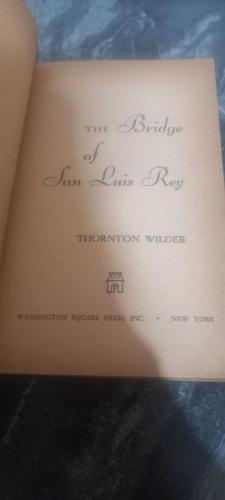 The Bridge of San Luis Rey