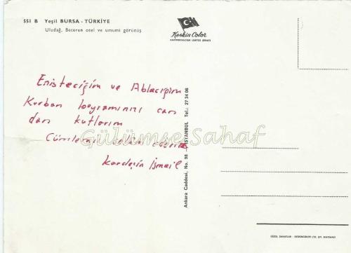 Yeşil Bursa - Uludağ, Beceren Otel ve Umumi Görünüş / Keskin Color