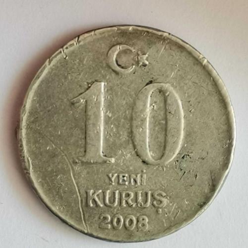 TÜRKİYE  2008    10  YENİ KURUŞ