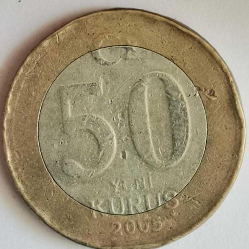 TÜRKİYE  2005     50 YENİ KURUŞ