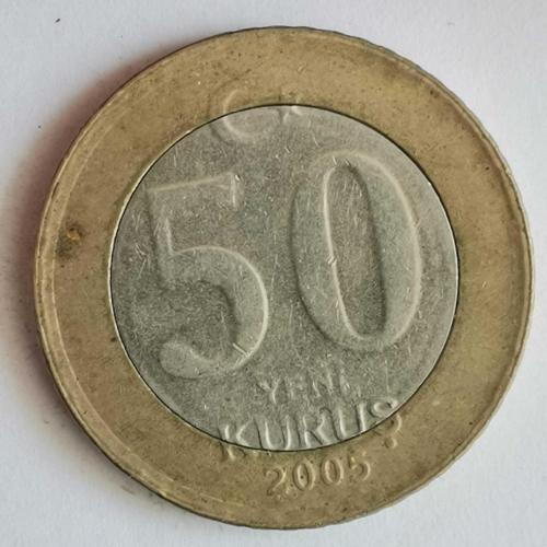 TÜRKİYE  2005     50 YENİ KURUŞ