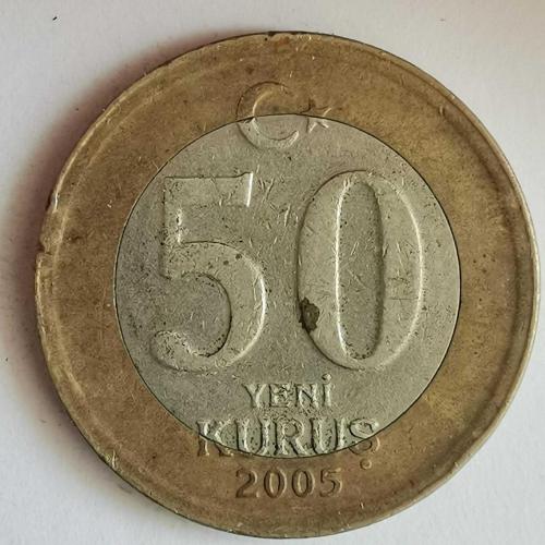 TÜRKİYE  2005     50 YENİ KURUŞ