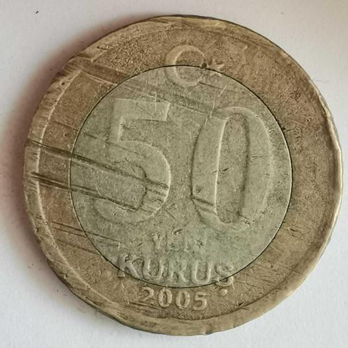 TÜRKİYE  2005     50 YENİ KURUŞ