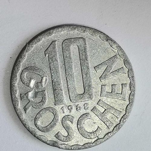 AVUSTURYA  1968  10 GROSCHEN
