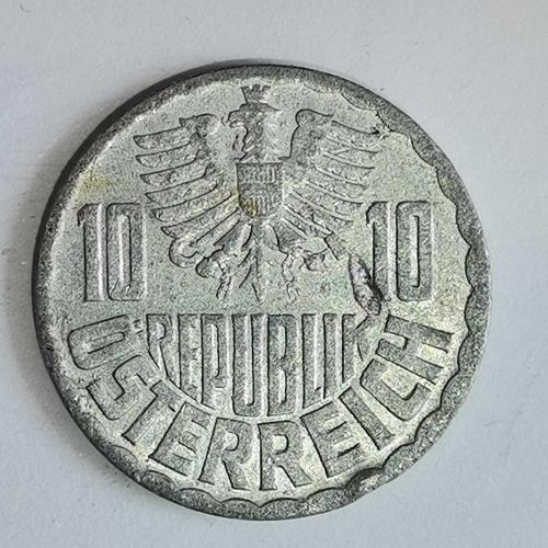 AVUSTURYA  1968  10 GROSCHEN