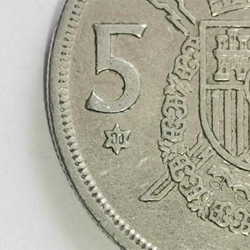 İSPANYA  1975   5   PESETA
