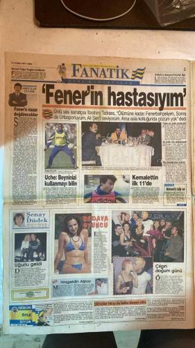 FANATİK SPOR GAZETESİ - TURKISH NEWSPAPER - DOĞUM GÜNÜ HEDİYESİ  - EKSİKSİZ TAM TAKIM GAZETE - 21 KASIM 1997 - SAYI: 733 - MESUT YILMAZ - ALİ ŞEN - ORHAN KEÇELİ - ŞENOL GÜNEŞ - ŞOTA ARVELADZE - MEHMET ALİ YILMAZ - METİN KEÇELİ - ATEŞ ÜNAL ERZEN - ATİLLA DONAT - K.HAKAN - HAGI - POPESCU - FILIPESCU - ÜMİT - ARİF - TOSHACK - YILMAZ VURAL - ORHAN YALINKAYA - GERÇEK SPOR GAZETESİ - FANATİK - GÖNLÜM AÇIK KANALDAN YANA - ŞİFRE MUTLAKA KALKACAK - BİZ DE SİZİ KUCAKLIYORUZ - VANLILAR BEŞİKTAŞ’A MESAJ YOLLADI - DÖRT BÜYÜKLER TORBAYA GİRİYOR - ALTIN RAKET HINGIS - GÜLE GÜLE VANSPOR - YAZIK OLDU - HAMİ GÜN SAYIYOR - ÜLKER YIKILDI 81-78 - ORTHEZ 77-76 ÜLKER - TÜRKİYE SİZİ KUCAKLIYOR - HIRS KÜPÜ HAKAN - TARAFTARA SELAM GOLLERE DEVAM - HAMİ-SERGEN YOK - YELKENDE TÜRK RÜZGARI - AHMET SABRİ ACINACAK HALDE - YILMAZ VURAL GENÇLERBİRLİĞİ’NDE - TOSHACK NE DEFANSI NE FORVETİ BEĞENİYOR - GALATASARAY’DA FORMA YARIŞI - PENALTICILARA ÖZEL İDMAN - RUMENLER HAVA ATTI - CLEMENTE’Yİ KORKUTTU - SUAT 4 HAFTA YOK - GÖ