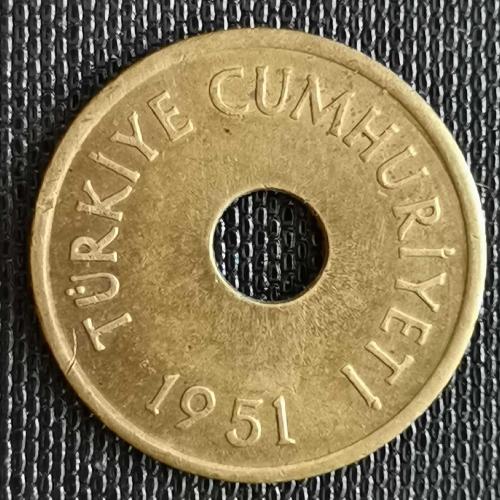 TÜRKİYE  1951   1  KURUŞ
