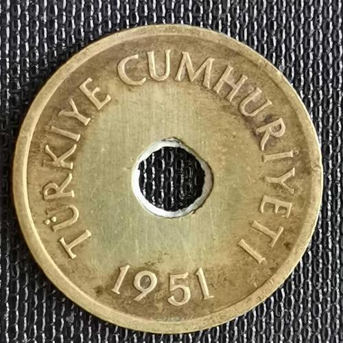 TÜRKİYE  1951   1  KURUŞ
