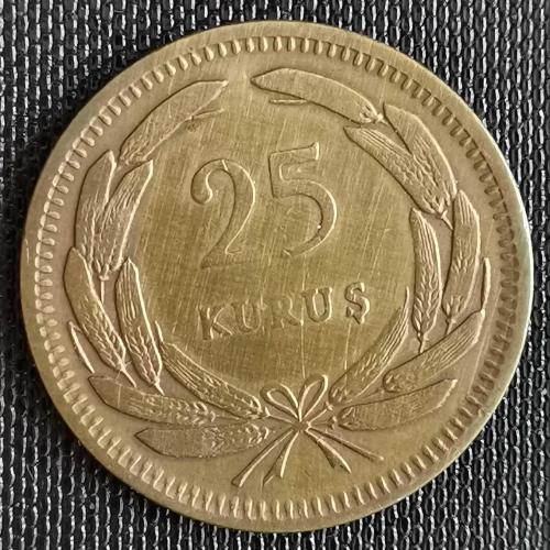 TÜRKİYE  1956   25   KURUŞ