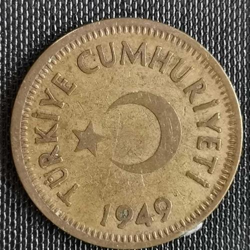 TÜRKİYE  1949     25   KURUŞ