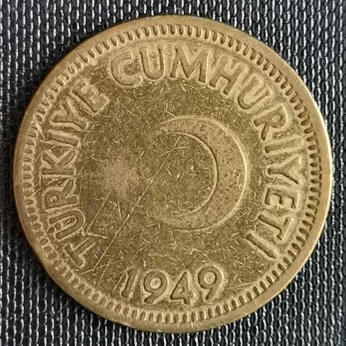 TÜRKİYE  1949     25   KURUŞ