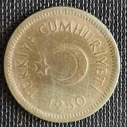 TÜRKİYE  1950      5  KURUŞ