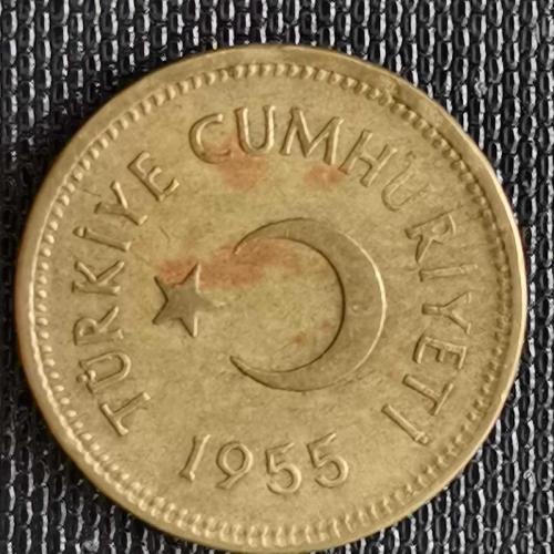 TÜRKİYE  1955      5  KURUŞ