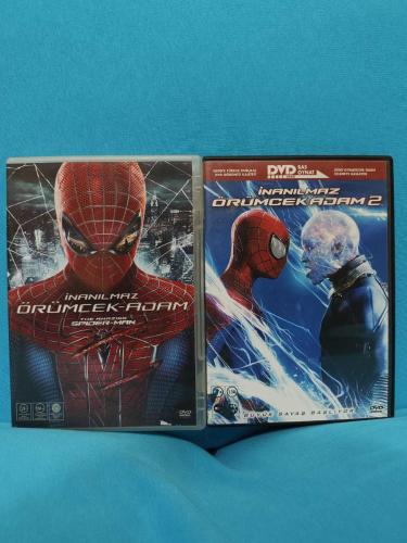 İNANILMAZ ÖRÜMCEK ADAM 1 VE 2 SET