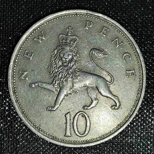 İNGİLTERE  1971   10  PENCE