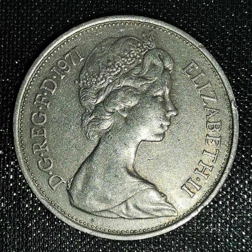 İNGİLTERE  1971   10  PENCE