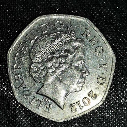 İNGİLTERE  2012    50   PENCE