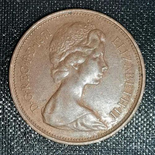 İNGİLTERE  1971   2  PENCE