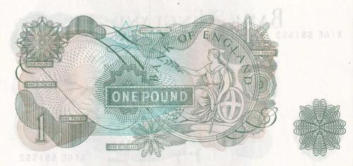 Koleksiyon Ürünü İngiltere, 1 Pound (1960) ÇİL