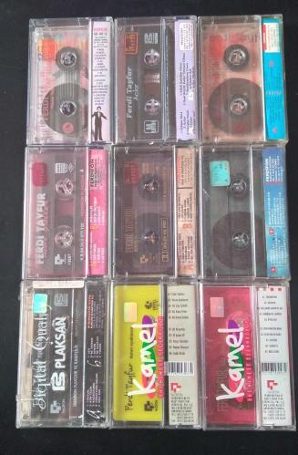 Ferdi Tayfur 9 adet Kaset lotu