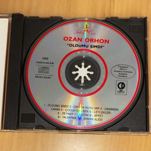 Ozan Orhon “Oldumu Şimdi” 1992 CD