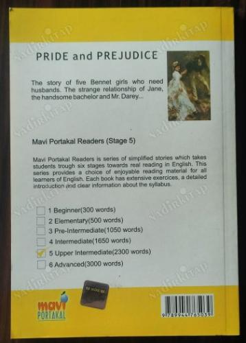 Prıde And Prejudıce Stage 5 ( Upper Intermediate - 2300 words )