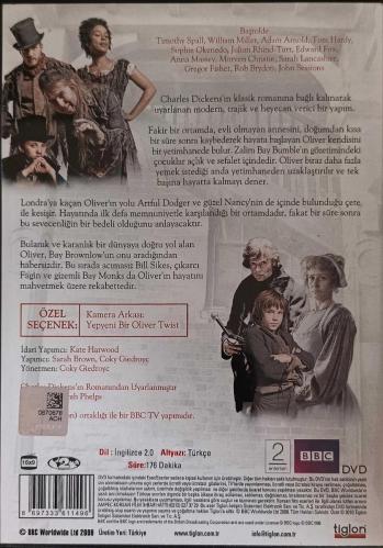 OLİVER TWİST DVD ORJİNAL FİLM 2.EL DVD ( 11915