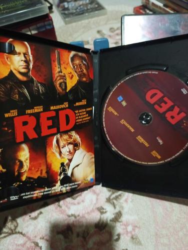 Red DVD Film Seti