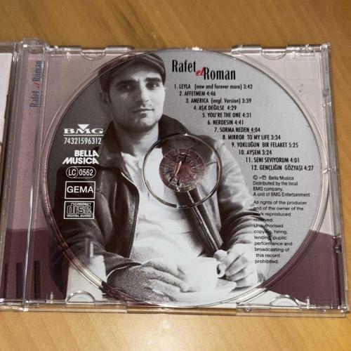 Rafet El Roman 1998 Avrupa Baskısı CD