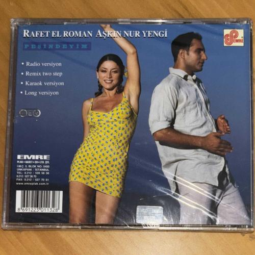 Rafet El Roman & Aşkın Nur Yengi “Peşindeyim” 2000 Ambalanında CD