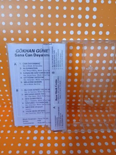 GÖKHAN GÜNEY*  Sana Can Dayanmaz   / Bayar müzik   üretim    1988 KAĞIT BASKI   / kaset sıfır kondisyondadır