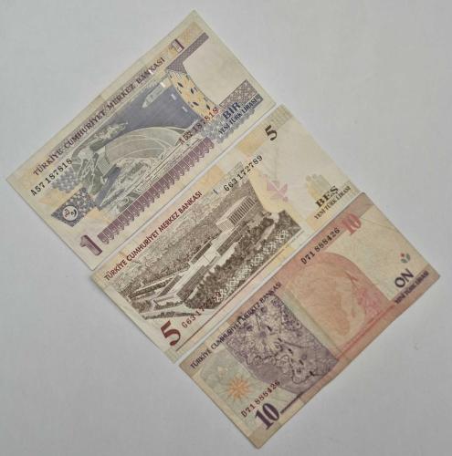 1 YTL İle 100 YTL  Arası 8 Emisyon  6,lı Full Set