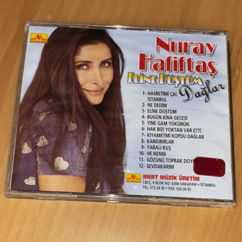 Nuray Hafiftaş “Eline Düştüm / Dağlar” 1996 CD