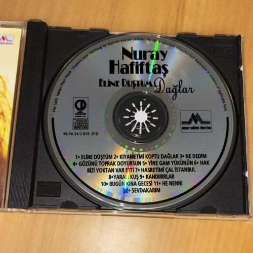 Nuray Hafiftaş “Eline Düştüm / Dağlar” 1996 CD