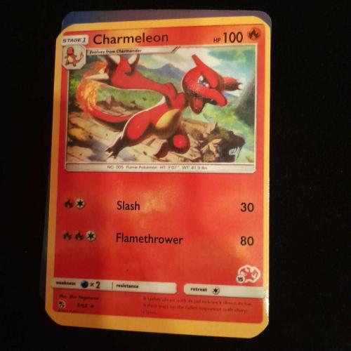 Antika - Pokemon Charmeleon Kart - kitantik - kitaLog