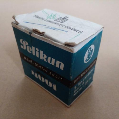 Pelikan Siyah Mürekkep Şişesi DMO 1981 içi boş