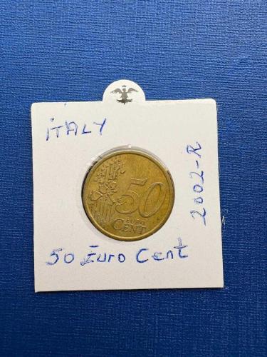 İTALYA 50 EURO CENT 2002-R (KAPAMALI)