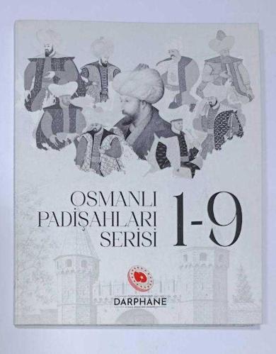 Orijinal Darphane Osmanlı Padişahları Bimetal Hatıra Para Serisi 1-9 sertifikalı
