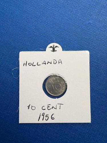 HOLLANDA 10 CENT 1956 (KAPAMALI)