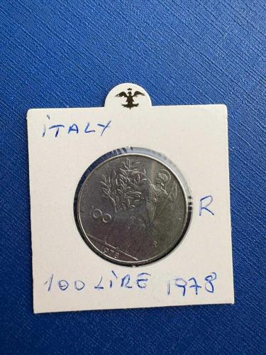 İTALYA 100 LİRE 1978-R (KAPAMALI)