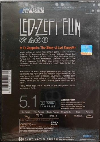 LED-ZEPPELIN DVD ORJİNAL FİLM 2.EL DVD ( 12024