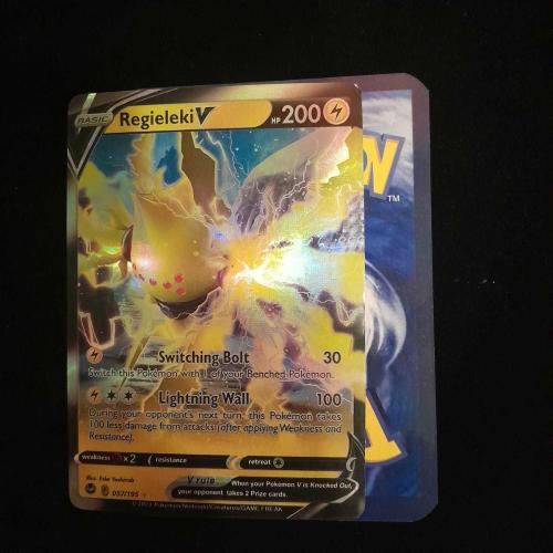 Pokemon Regieleki V Hologram Kart